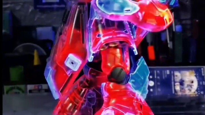 Màu huỳnh quang không màu qua Sazabi