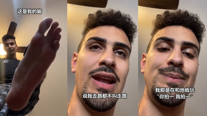 Saat telapak kakimu yang besar disindir mirip papan seluncur salju...