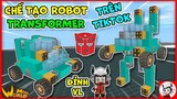 Cách làm robot transformer siêu ngầu giống hệt trên tiktok mini world