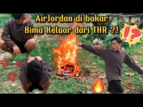 BIMA MARAH” SEPATU MAHAL NYA DI BAKAR😨🤬