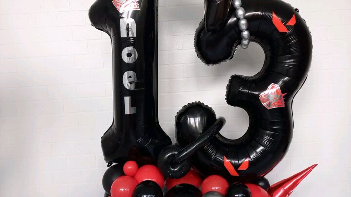 numberstock in black/red