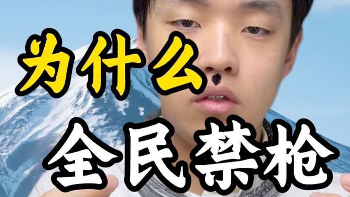 为什么全民禁枪