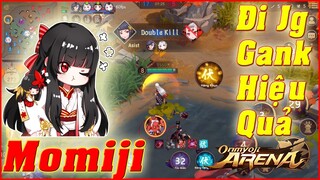 🌸Onmyoji Arena: Momiji Vác Chị Đại Đi Rừng - Đi Gank & Cướp Rừng Như Ninja