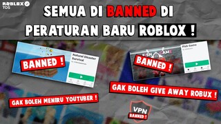 PERATURAN BARU ROBLOX SEMUA DI BANNED !!! Roblox TOS -Roblox Indonesia