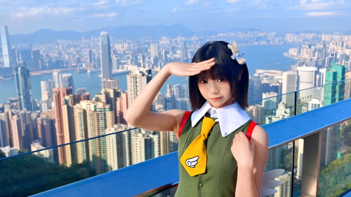 I did a moe dance on Victoria Peak in Hong Kong—it was so amazing ❤️ I’ll always love Hong Kong!!!
