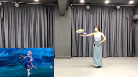 Genshin Impact - Kamisato Ayaka <White Egret Dance> requests to challenge Dawei Ge (not)