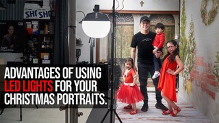 Advantages of using the Nanlite Forza 60 LED Lights in Photographing your Christmas Portraits
