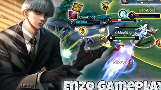 เกมเพลย์ Enzo Jungle Pro Great Tricky Champ Arena of Valor Lien Quan มือถือ CoT