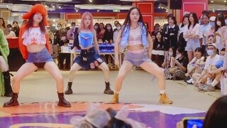 BLACKPINK's new song Shutdown - Hangzhou Z907 dance troupe road show live shot