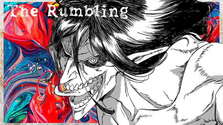 半夜的楼道传来了难听的声音在发动地鸣《The rumbling》