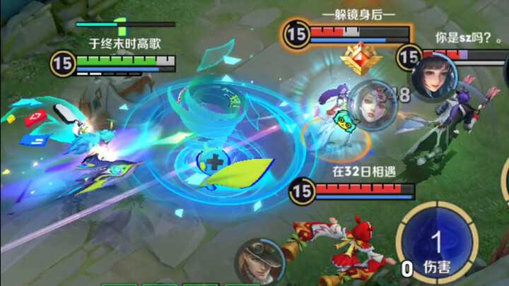 A perfect mage marksman who has five dashes, is untargetable, and even barks like a dog when his bas