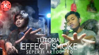 CARA MEMBUAT EFEK MUNCUL DARI ASAP SEPERTI ARTODIPRO - KINEMASTER TUTORIAL