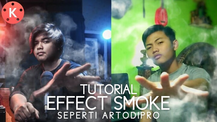 CARA MEMBUAT EFEK MUNCUL DARI ASAP SEPERTI ARTODIPRO - KINEMASTER TUTORIAL