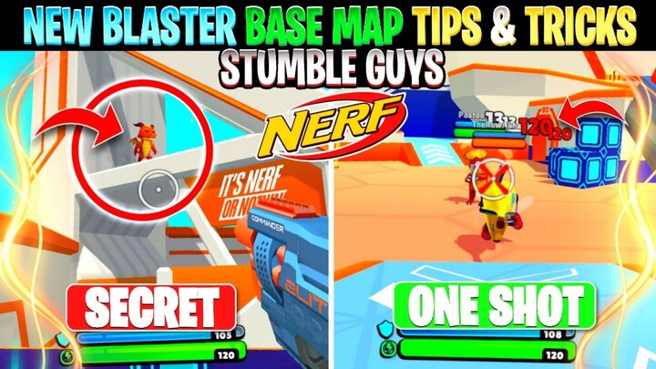 Stumble Guys New Blaster Base Map Tips and Tricks | Stumble Guys: Multiplayer Royal