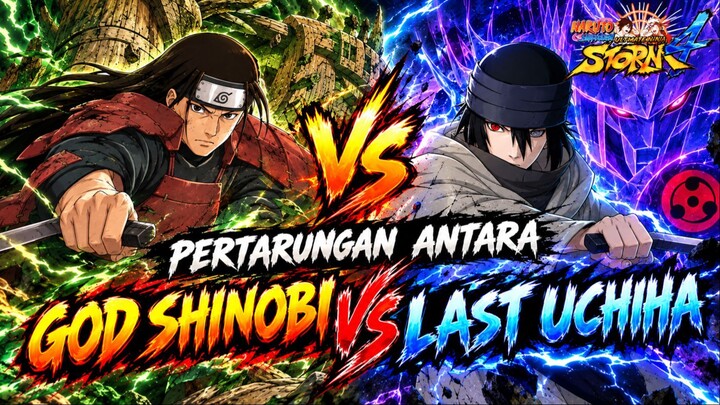 SASUKE VS HASHIRAMA - Naruto Ultimate Ninja Storm 4