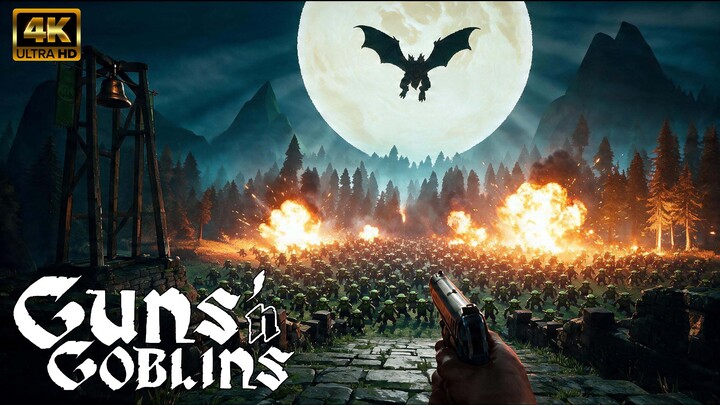 A Goblin massacre simulator with guns - Guns'n Goblins Demo | Ultra Settings (4k60)