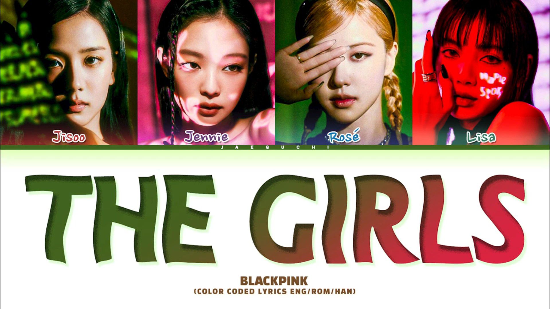 BLACKPINK – THE GIRLS Lyrics