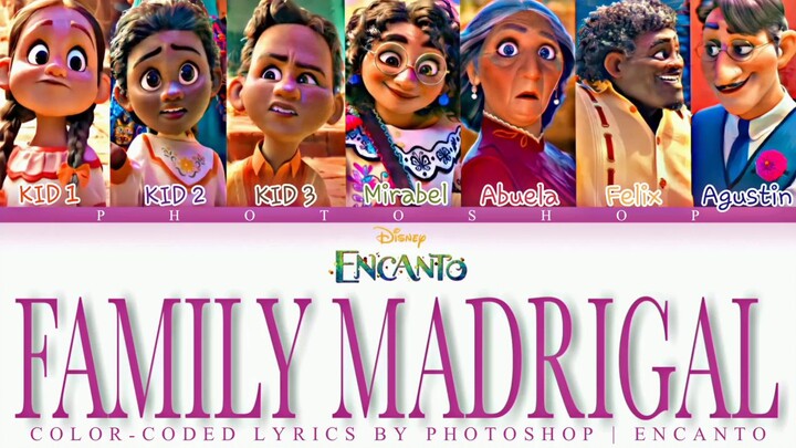 Family madrigal from disney encanto