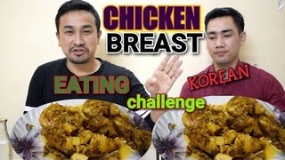 Chicken Breast EATING CHALLENGE Manipuri || chicken Mathabak chaba hanba thuba tanaba manipur