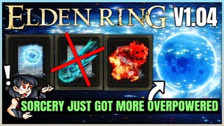 The New Sorcery Buffs Are GAME CHANGING - All New Best Spell & Sorcery Build Breakdown - Elden Ring!