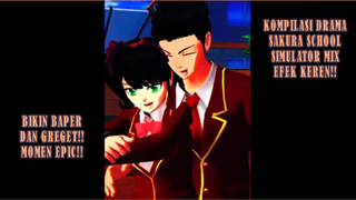 KOMPILASI DRAMA SAKURA SCHOOL SIMULATOR MOMEN EPIC DAN EFEK TERKEREN YANG PERNAH ADA!!