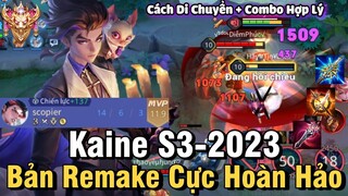 Kaine S3-2023 Liên Quân Mobile | Cách Chơi, Lên Đồ, Phù Hiệu, Bảng Ngọc Cho Kaine Mùa 27 Đi Rừng