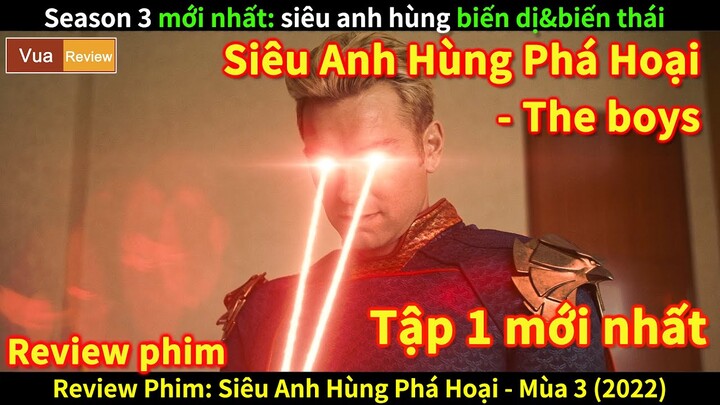 Siêu Anh Hùng Mạnh Mẽ Trở Về Review Phim Siêu Anh Hùng Phá Hoại - Mùa 3 (2022) tập 1 mới nhất