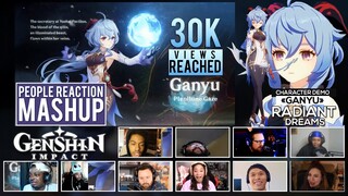 Character Demo - "Ganyu: Radiant Dreams" | Genshin Impact [ Reaction Mashup Video ]