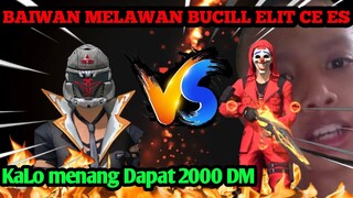 BY ONE FF !! ADEK CEES VS BOCAH PENGANGGURAN - FREE FIRE