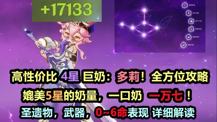 [Genshin Impact] Cost-effective nurse Dolly training guide + suggestions: Outrageous! One mouthful o