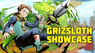 NEW UPDATE!! GRIZSLOTH SHOWCASE IN ALL STAR TOWER DEFENSE!! Roblox