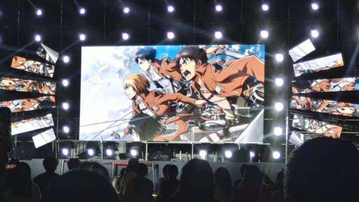 [Attack on Titan] Langsung di Festival Musik Anli Grassland ke-4, berikan hatimu!