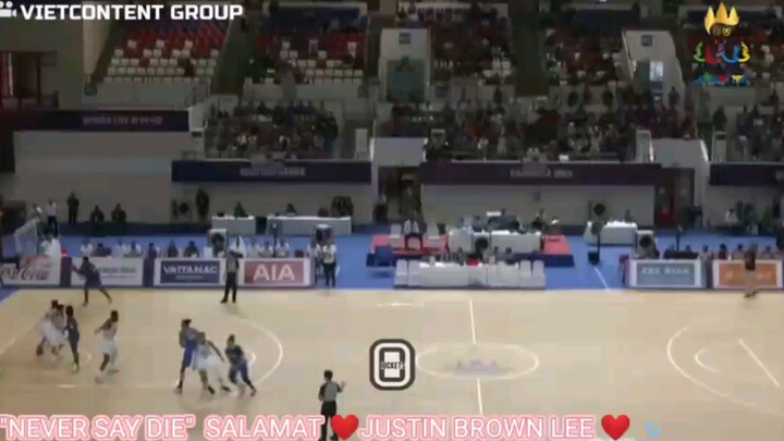 Binuhat ni BROWN LEE ang KUPUNAN ng GILAS 84 🇵🇭 - 🇮🇩 76 Indonesia | May 15, 2023