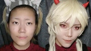 【Suo Tsukizawa】Little Devil Lolita Gay Makeup Tutorial