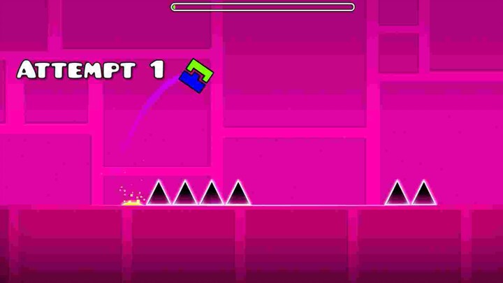 Geometry dash but I'm trash
