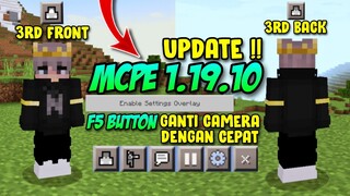 MCPE 1.19.10 UPDATE!! - Ada Tombol F5 Button mcpe - mcpe 1.19.10
