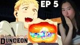 PRETTIEST BURGER EVER!!!🤩💎 Delicious in Dungeon Episode 5 Reaction + Review