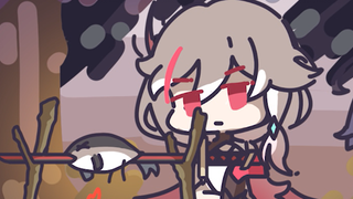 [Beng 2 mini animation] Fu Hua is just grilling fish