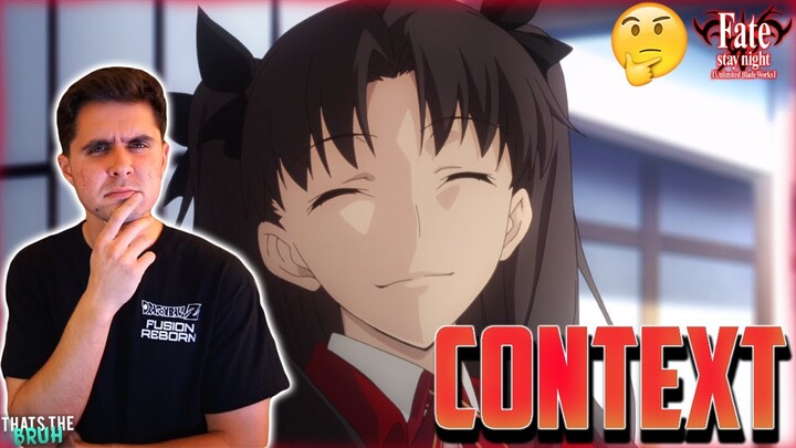 "GOOD CONTEXT!" Fate/Stay Night: Unlimited Blade Works Episode 4 Live Reaction!