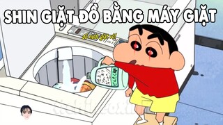 Giặt Đồ Bằng Máy Giặt | Shin Cậu Bé Bút Chì | #CHIHEOXINH