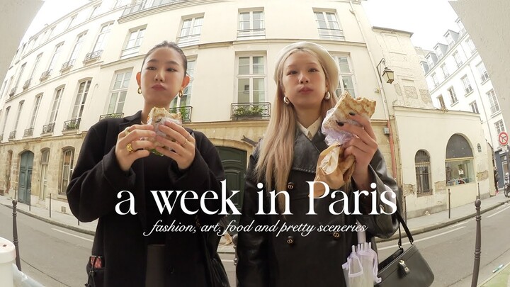 a week in paris | fashion, art and food