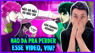 MORENO REAGINDO A A CASA CAIU, DIO! (JOJO PARÓDIA REDUBLAGEM)