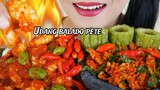 MAKAN UDANG BALADO PETE, SAMBEL TEMPE KEMANGI | EATING SOUNDS