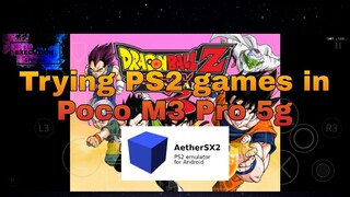 GAME TEST | Aethersx2 in Poco M3 Pro 5g