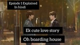 (BL) Oh Boarding House Episode 1 Explained in Hindi | #blseries #koreanbldrama #thaibl #koreanbl