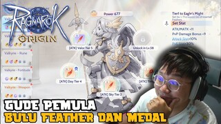 GUIDE PEMULA MEDAL & FEATHER ! RAGNAROK ORIGIN !