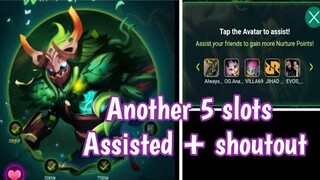 Save Belerick Event | 5 slots assist plus shoutout