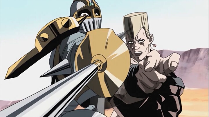 [Old version of JOJO] Polnareff - The punishment of ten thousand swords piercing the heart