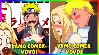 VAMO COMER VOVÓ 😳 | MEMES DE NARUTO SHIPPUDEN E BORUTO V130 | Memes em Imagens