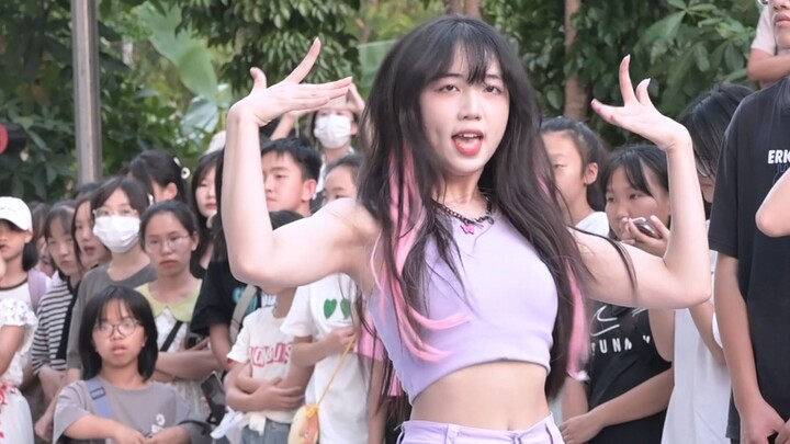 【شاشة عمودية 4K】حفلة رقص عشوائي لموسيقى Kpop في ليوجو يوتوبيا، تصوير مباشر فردي للبخارية